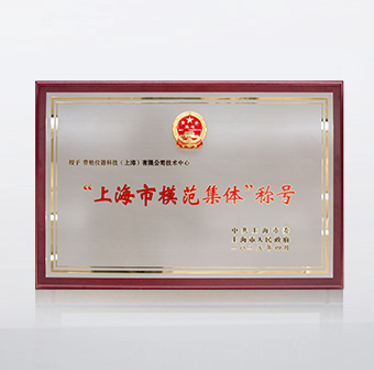 “上海市模范集體”稱號
